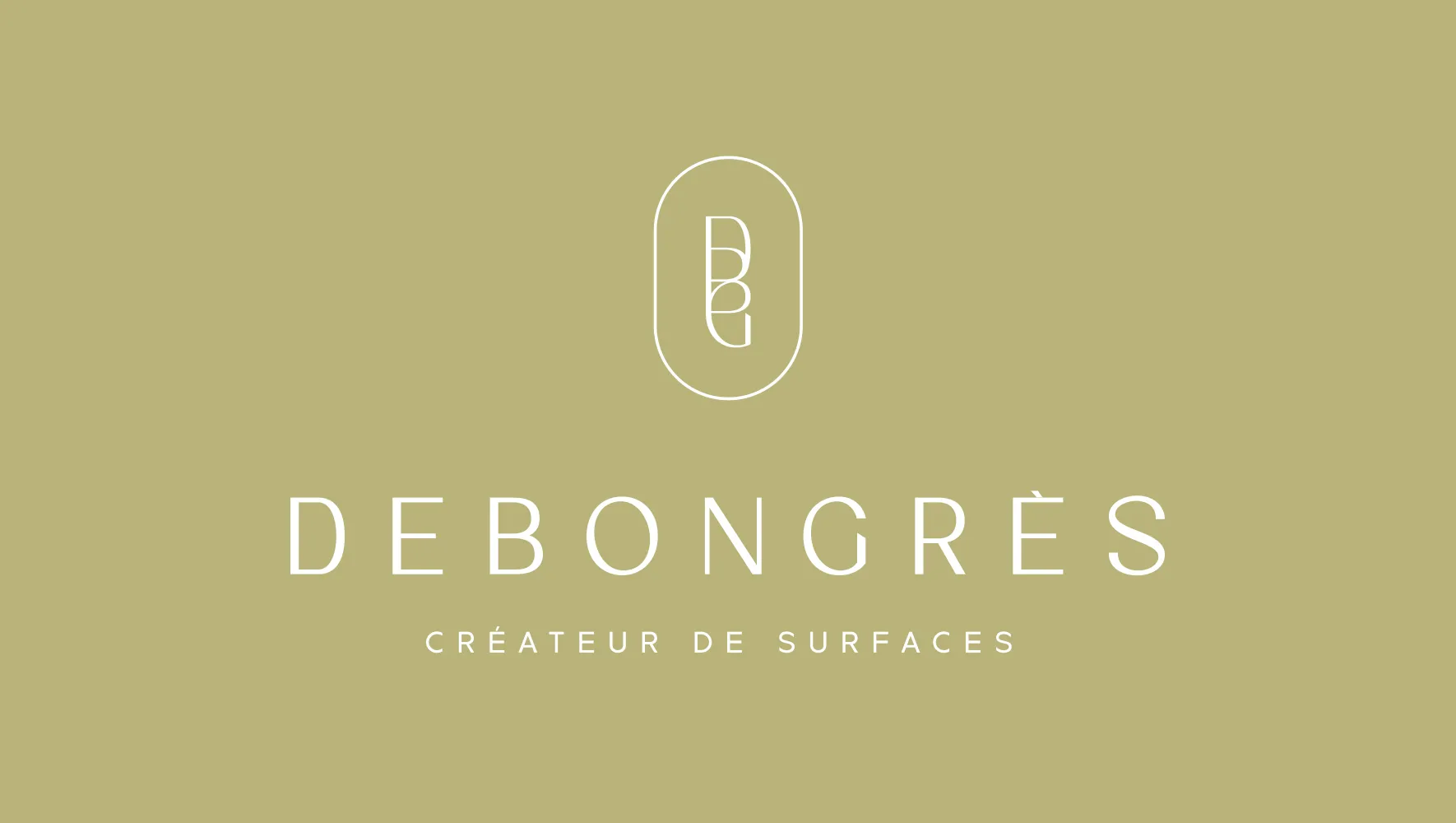 La construction du monogramme de Debongres