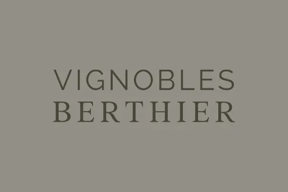 Le logo sur mesure du Vignoble Berthier, domaine viticole à Sainte-Gemme-en-Sancerrois